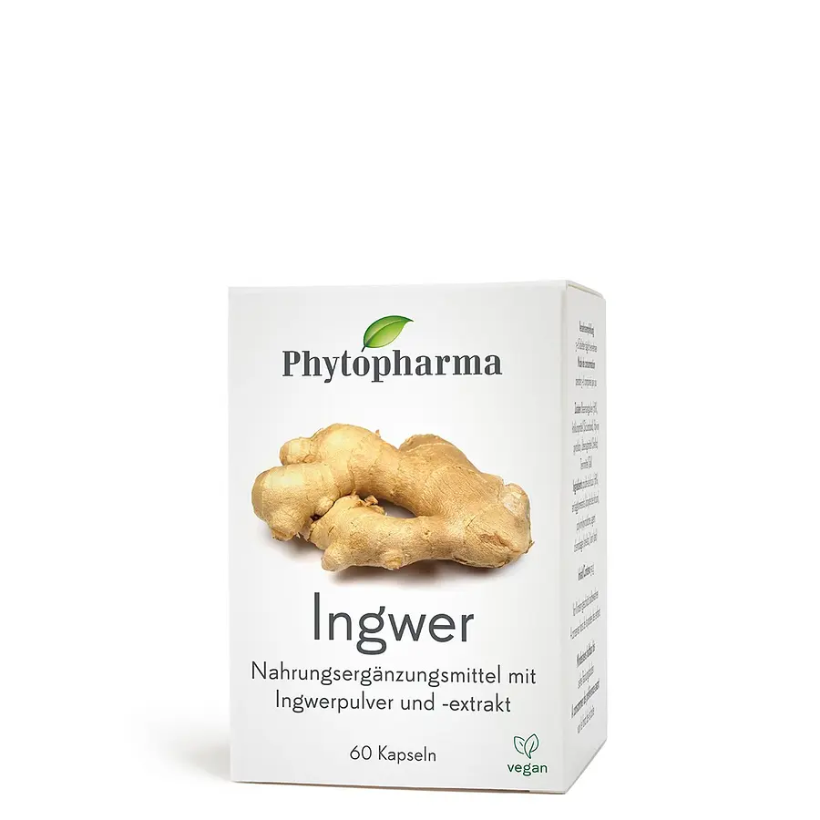 Phytopharma Ingwer Kapseln