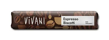 Vivani Schokoriegel Espresso Biscotti Bio