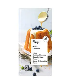 Vivani Kuvertüre weiss Bio