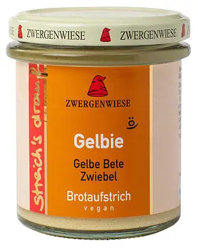 Zwergenwiese Aufstrich Gelbie Bio gf