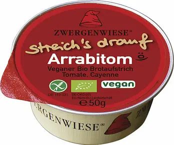 Zwergenwiese Aufstrich Arrabitom Bio gf