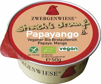 Zwergenwiese Aufstrich Papayango Bio gf