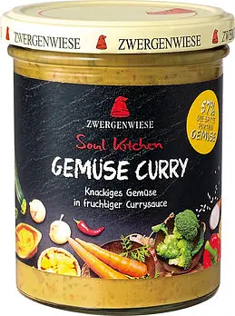 Zwergenwiese Soul Kitchen Gemüse Curry Bio