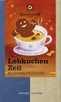 Sonnentor Tee Lebkuchenzeit 18Btl Bio