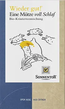 Sonnentor Tee WG Eine Mütze voll Schlaf 18Btl Bio