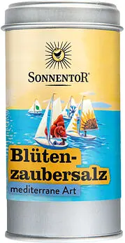 Sonnentor Mediterranes Blüten Zaubersalz Streudose Bio