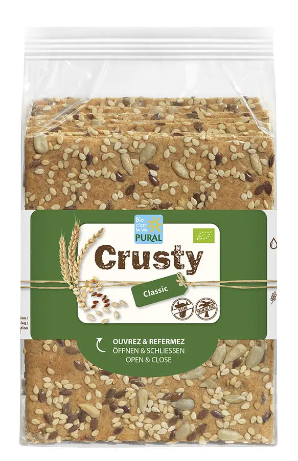 Pural Crusty Weizen Classic Bio vegan