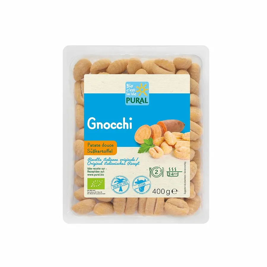 Pural Gnocchi Süsskartoffel Bio