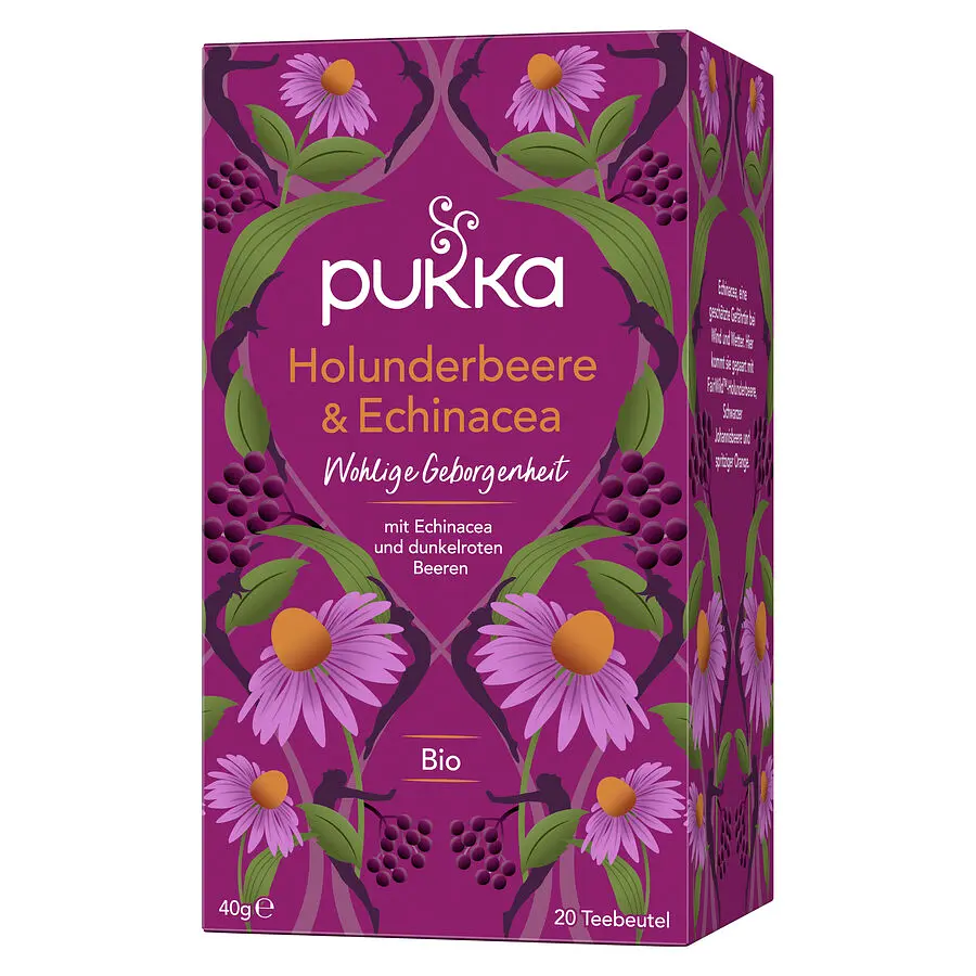 Pukka Tea Holunderbeere und Echinacea Bio
