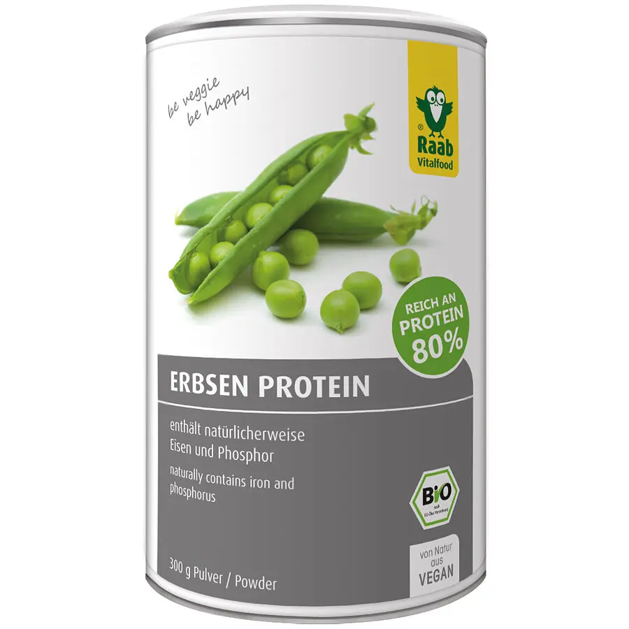 Raab Erbsen Protein Pulver Bio