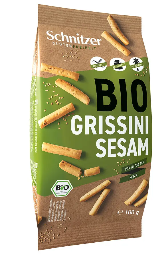 Schnitzer Grissini Sesam Bio gf