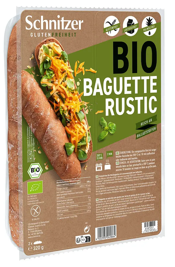Schnitzer zAufb Baguette Rustic Bio gf