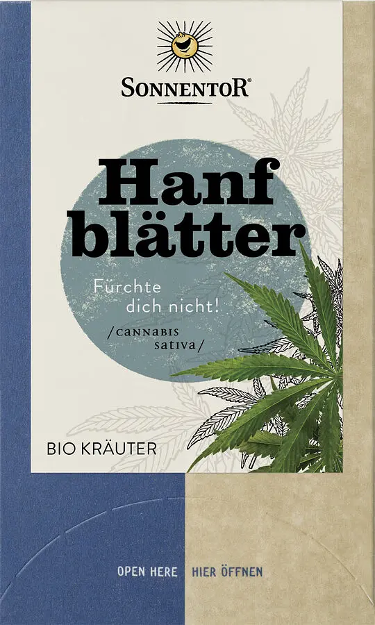 Sonnentor Tee Hanfblätter 18Btl Bio