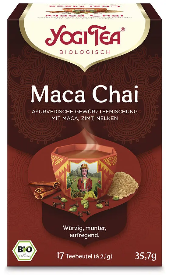 Yogi Tee Maca Chai Teebeutel 17Stk Bio