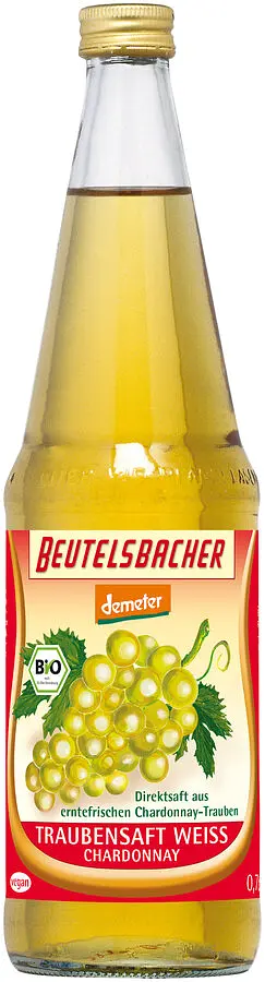 Beutelsbacher Traubensaft weiss Demeter