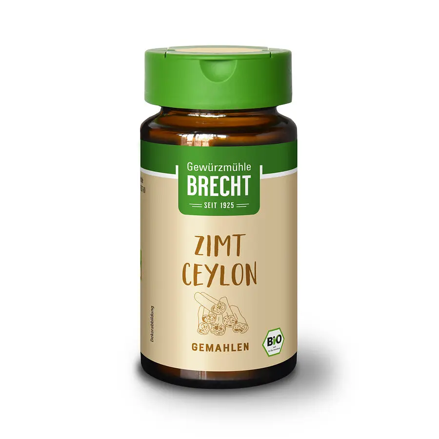 Brecht Zimt Ceylon gemahlen Bio