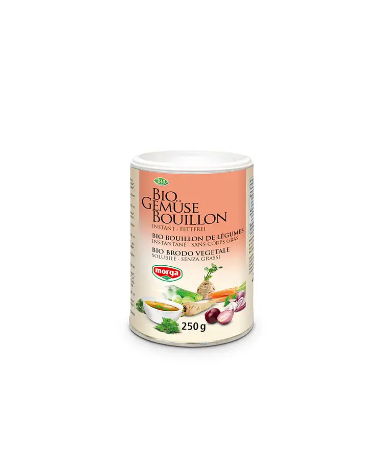 Morga Gemüse Bouillon Instant fettfrei Bio