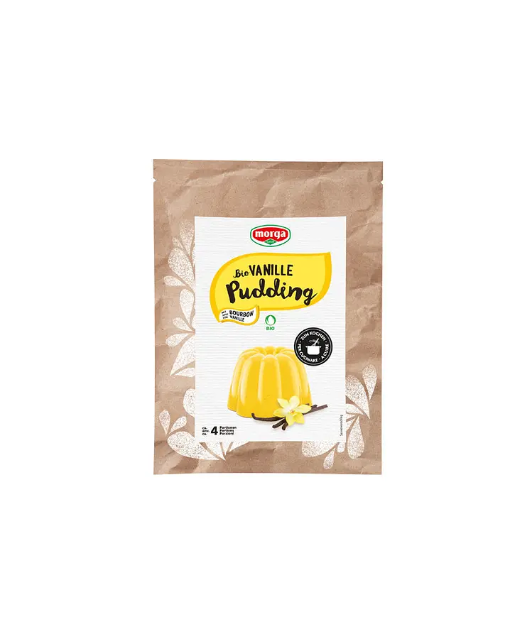 Morga Pudding Vanille-Curcuma BioK