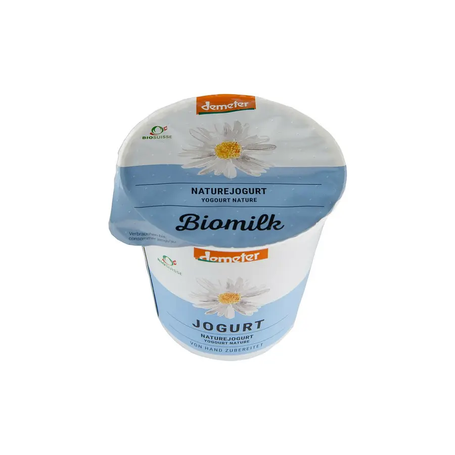 Biomilk Joghurt Nature stichfest Demeter