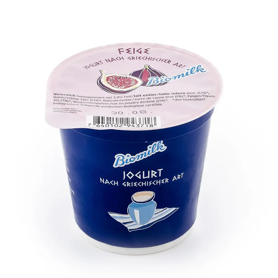 Biomilk Joghurt Feige griechische Art Bio