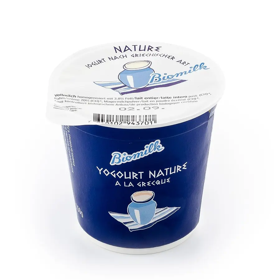 Biomilk Joghurt Nature griechische Art Bio