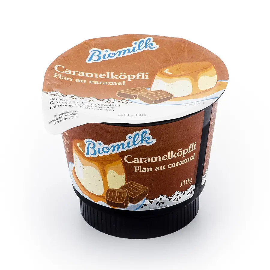 Biomilk Caramelköpfli BioK