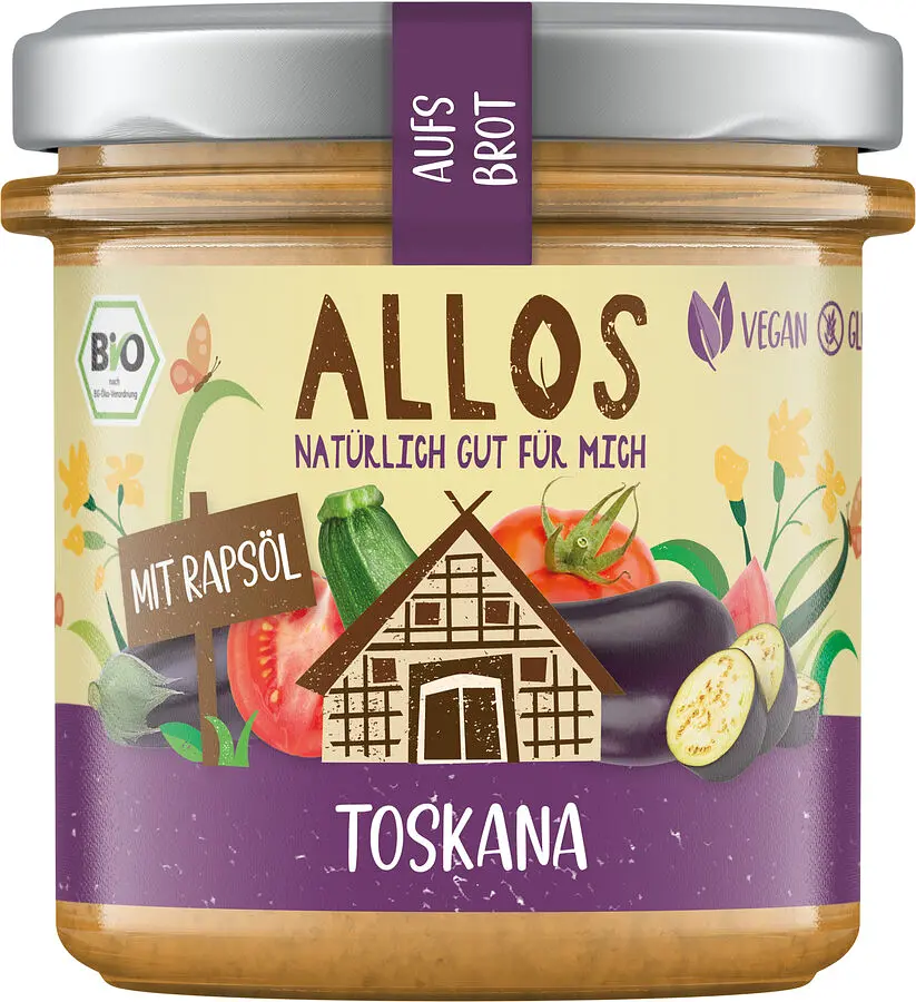 Allos Auf's Brot Toskana Bio