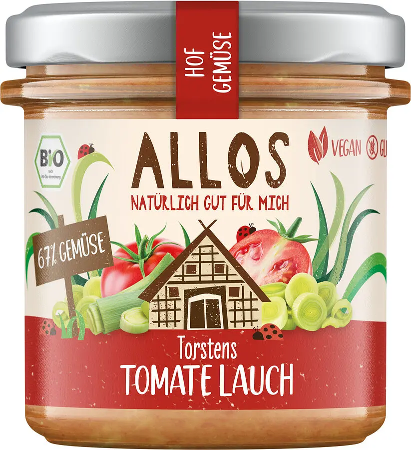 Allos Hof Gemüse Tomate-Lauch Bio vegan