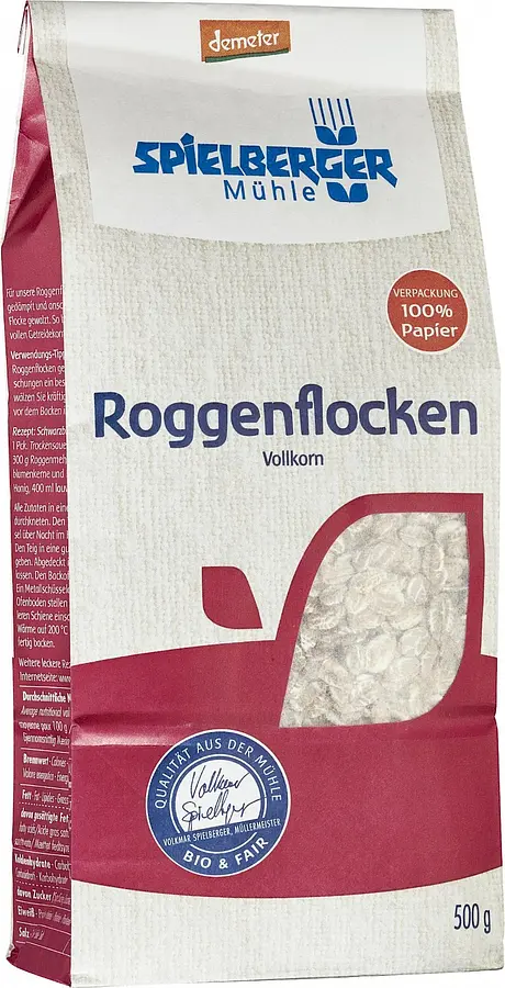 Spielberger Roggenflocken Demeter