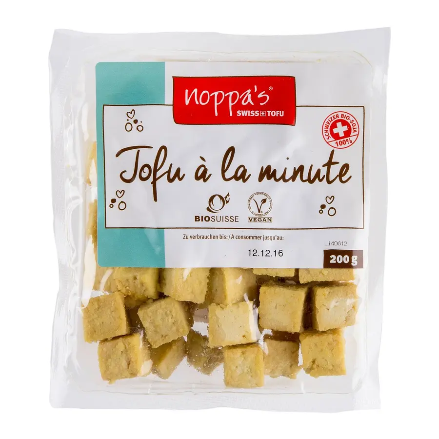 Noppas Tofu à la Minute gewürzt BioK